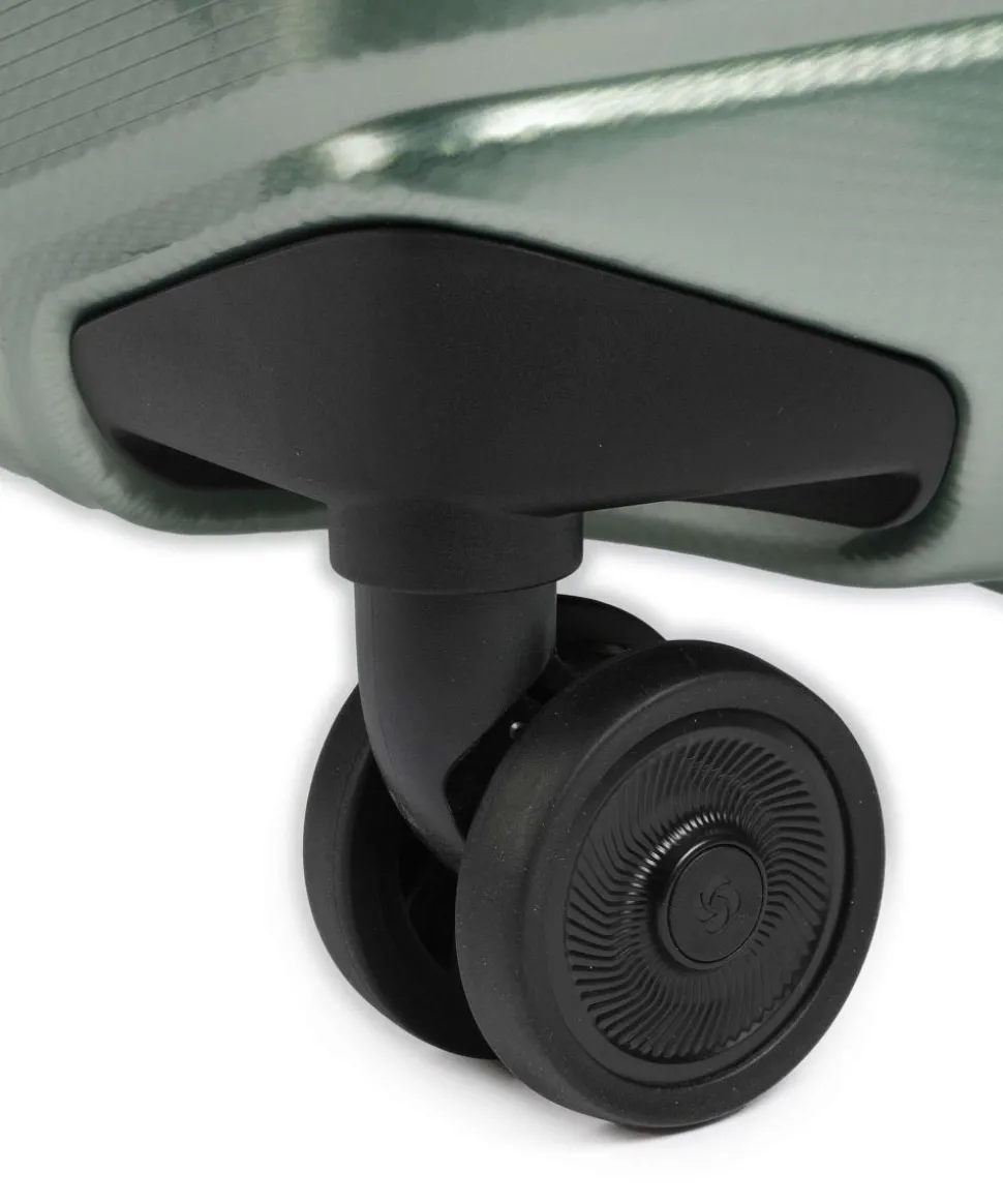 Attrix 4-Rollen Trolley grün 81 cm