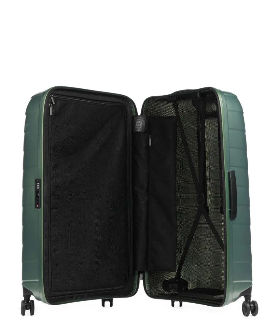 Attrix 4-Rollen Trolley grün 81 cm