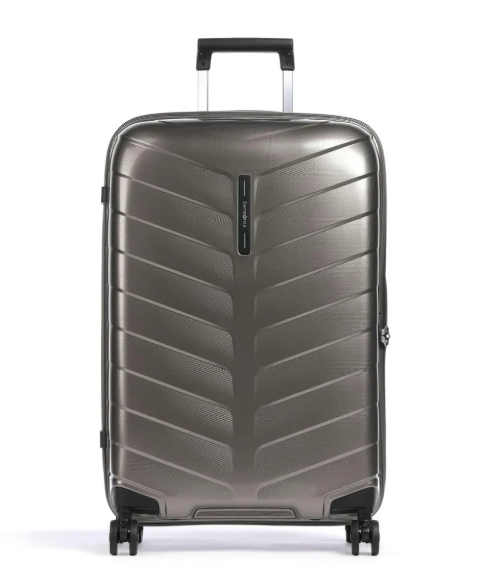 Attrix 4-Rollen Trolley taupe 69 cm