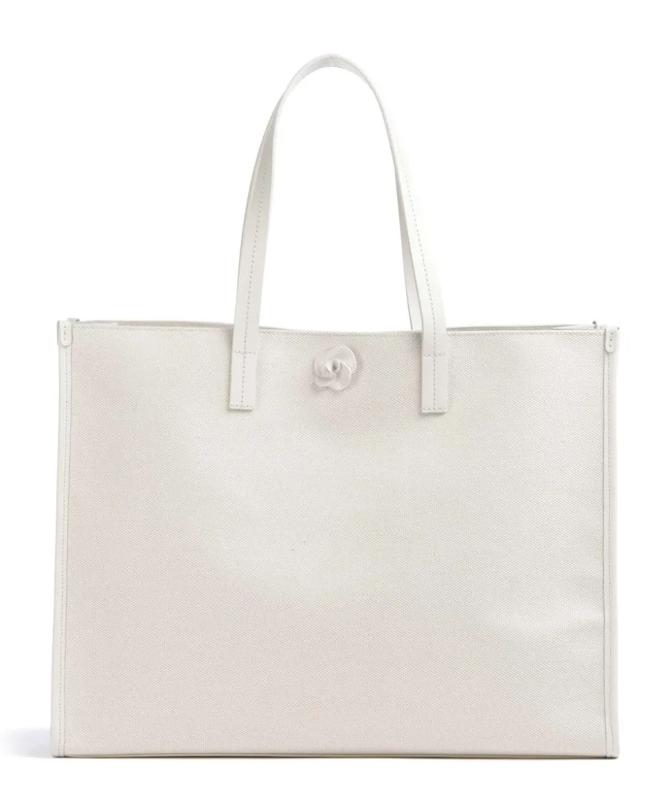 Audos Shopper Baumwolle creme