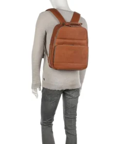 Austin Rucksack 14″ Pull-Up Rindsleder cognac