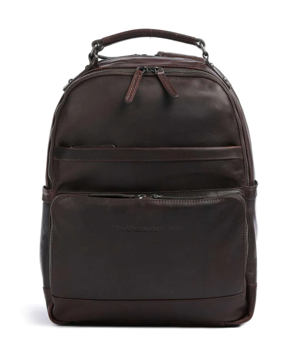Austin Rucksack 14″ Pull-Up Rindsleder dunkelbraun