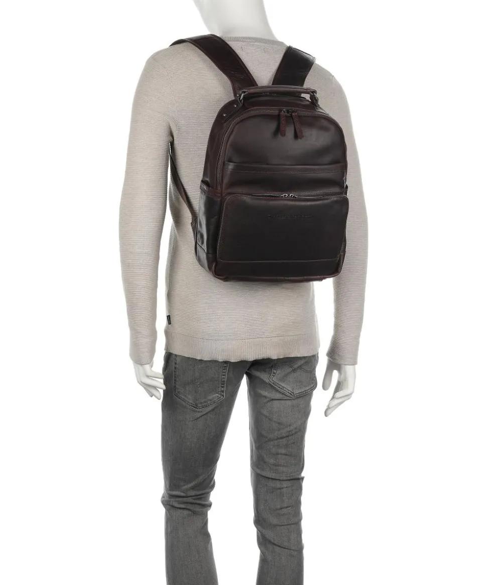 Austin Rucksack 14″ Pull-Up Rindsleder dunkelbraun