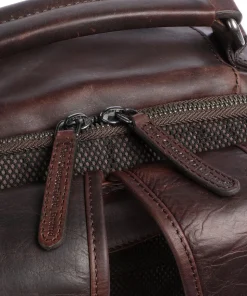 Austin Rucksack 14″ Pull-Up Rindsleder dunkelbraun