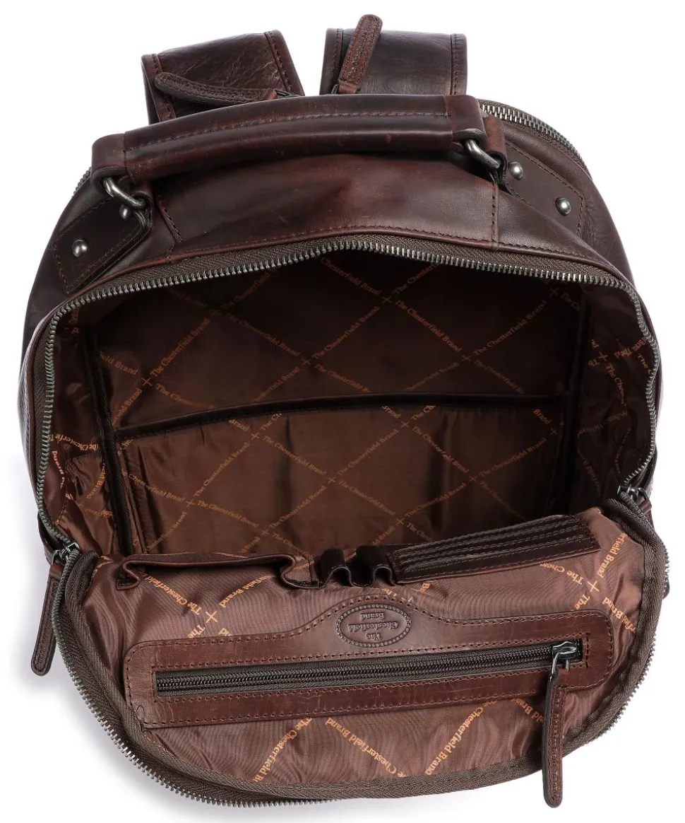 Austin Rucksack 14″ Pull-Up Rindsleder dunkelbraun