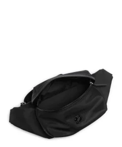 B Icon Gürteltasche recyceltes Polyester schwarz