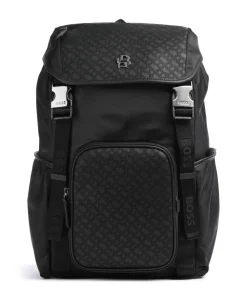 B Icon Rucksack 13″ recyceltes Polyester schwarz