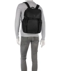 B Icon Rucksack 13″ recyceltes Polyester schwarz