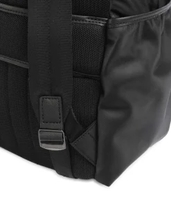 B Icon Rucksack 13″ recyceltes Polyester schwarz