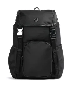 B Icon Rucksack 13″ recyceltes Polyester schwarz