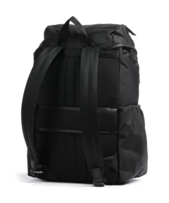B Icon Rucksack 13″ recyceltes Polyester schwarz