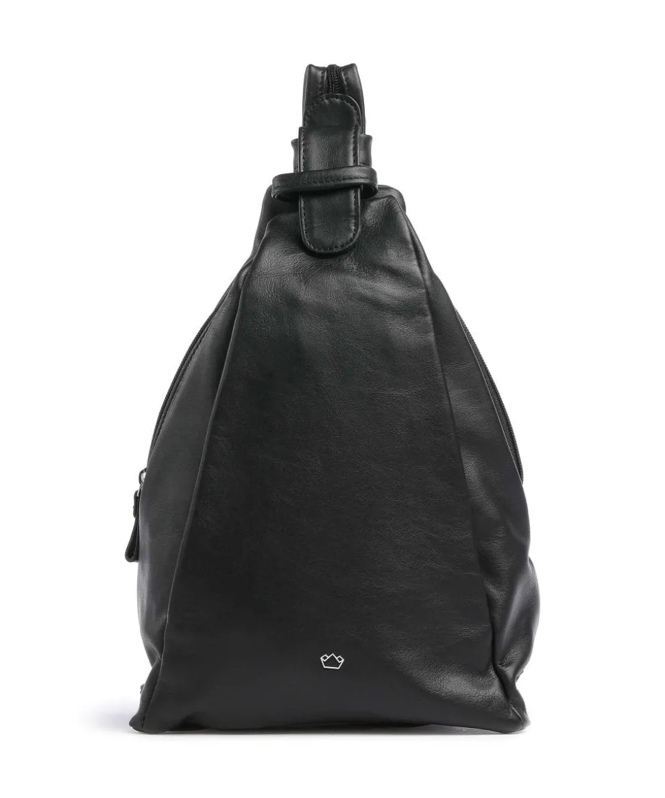 Babette Nappa Slingbag fein genarbtes Rindsleder schwarz