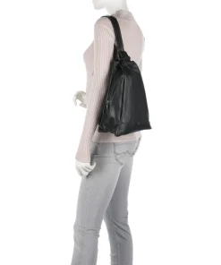 Babette Nappa Slingbag fein genarbtes Rindsleder schwarz