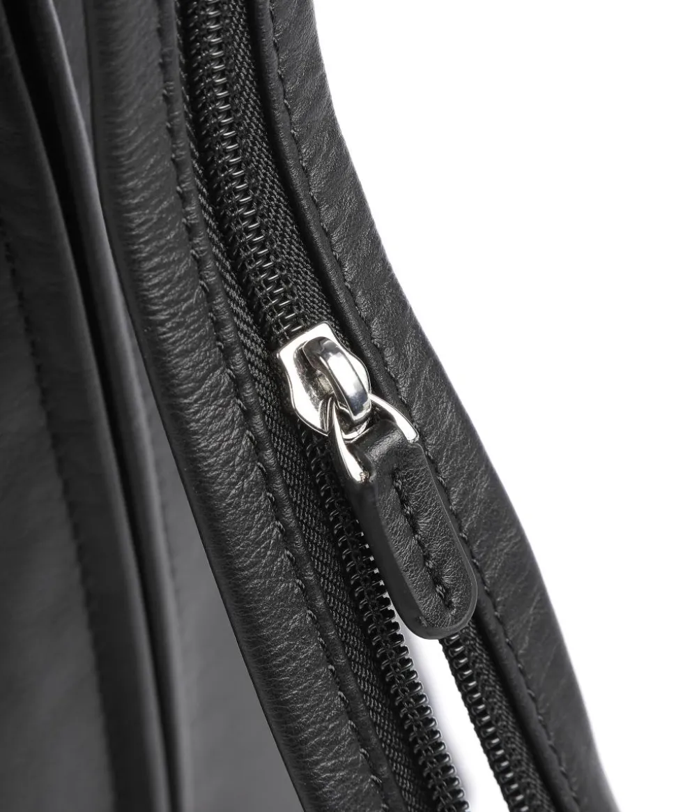 Babette Nappa Slingbag fein genarbtes Rindsleder schwarz