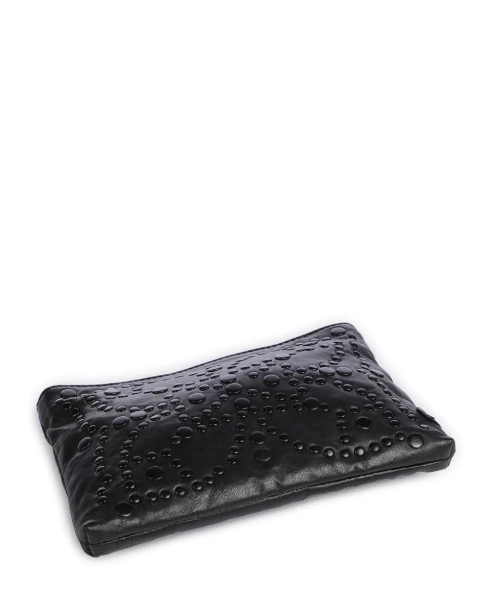 Back to Black Umhängetasche Schafsleder schwarz