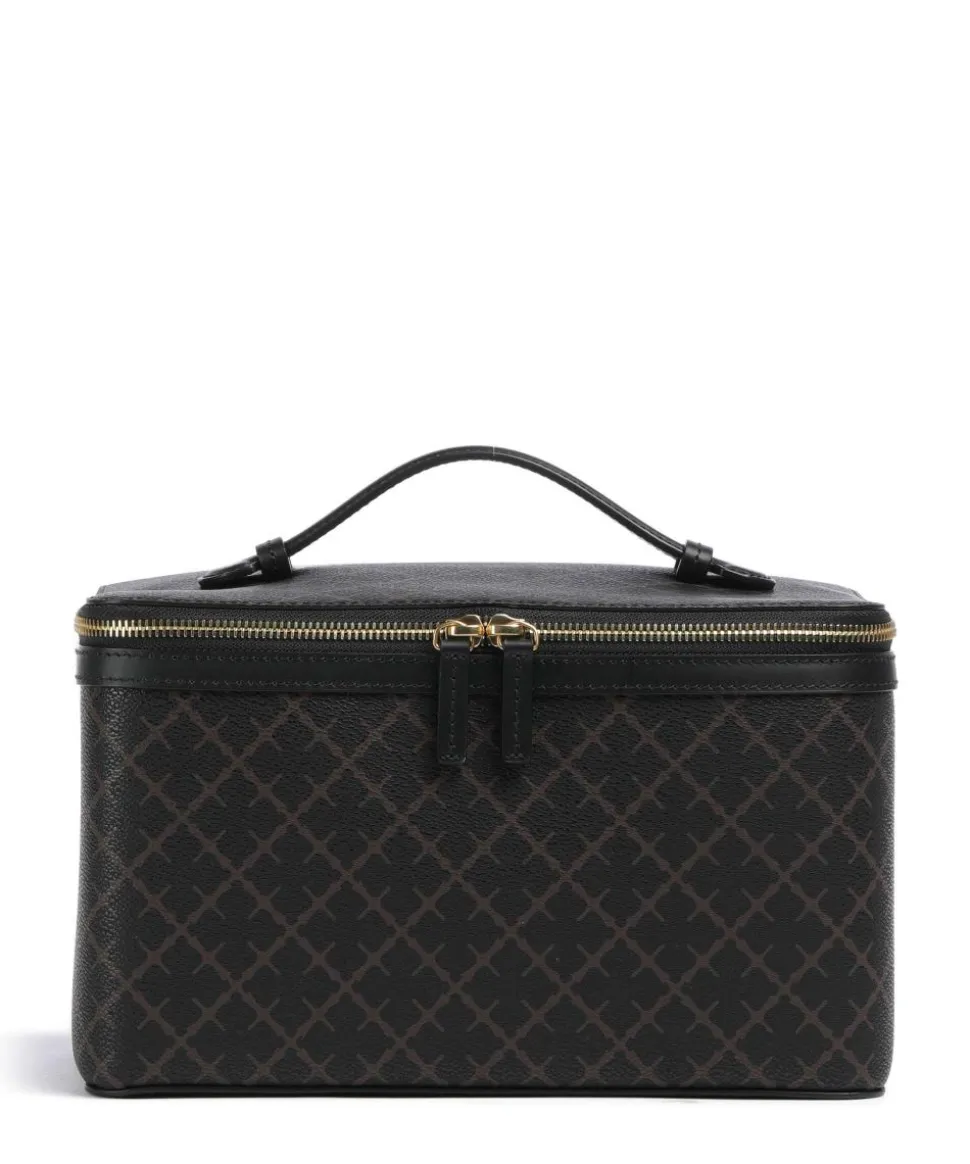 Bae Beauty Kulturbeutel schwarz/braun 27 cm