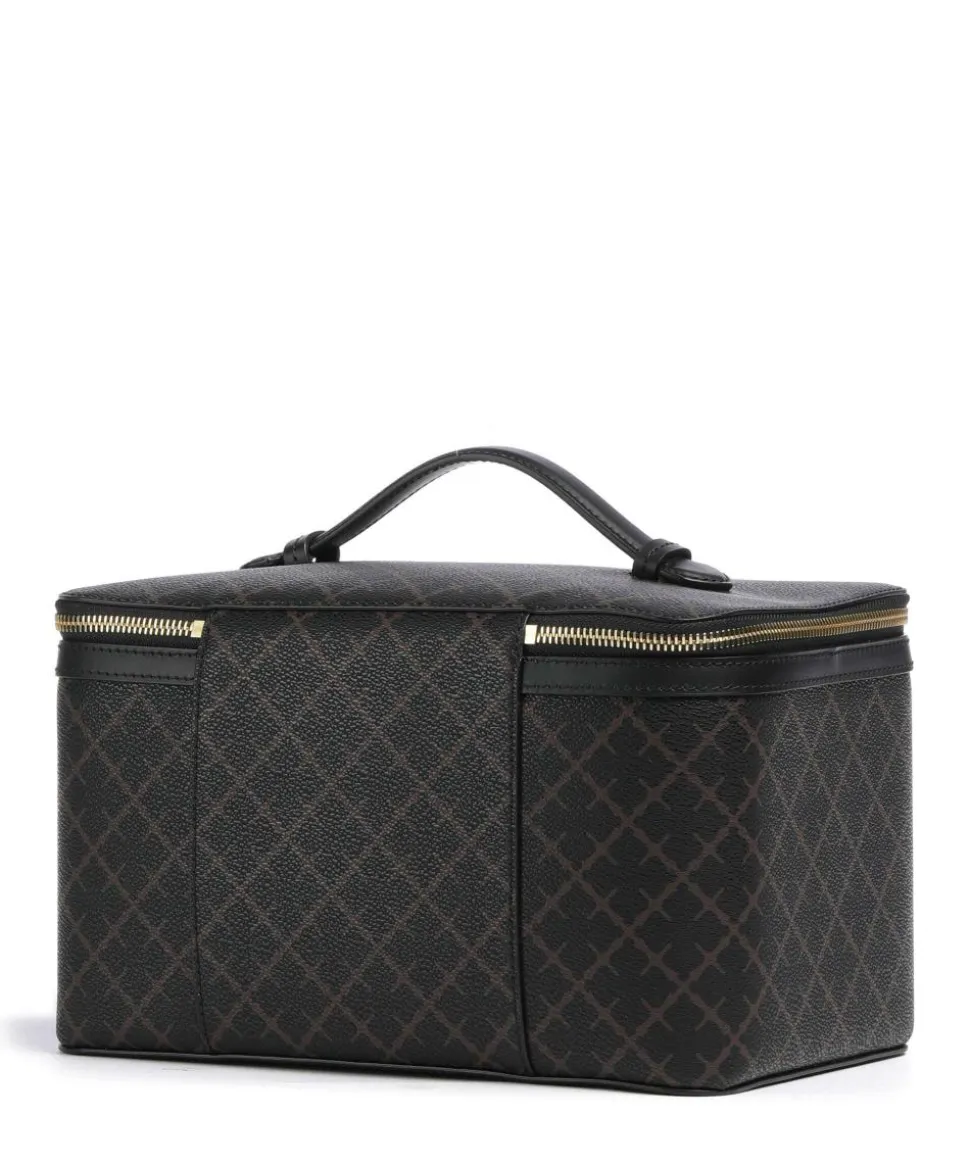 Bae Beauty Kulturbeutel schwarz/braun 27 cm