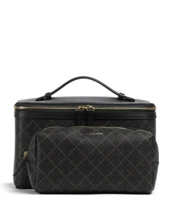 Bae Beauty Kulturbeutel schwarz/braun 27 cm