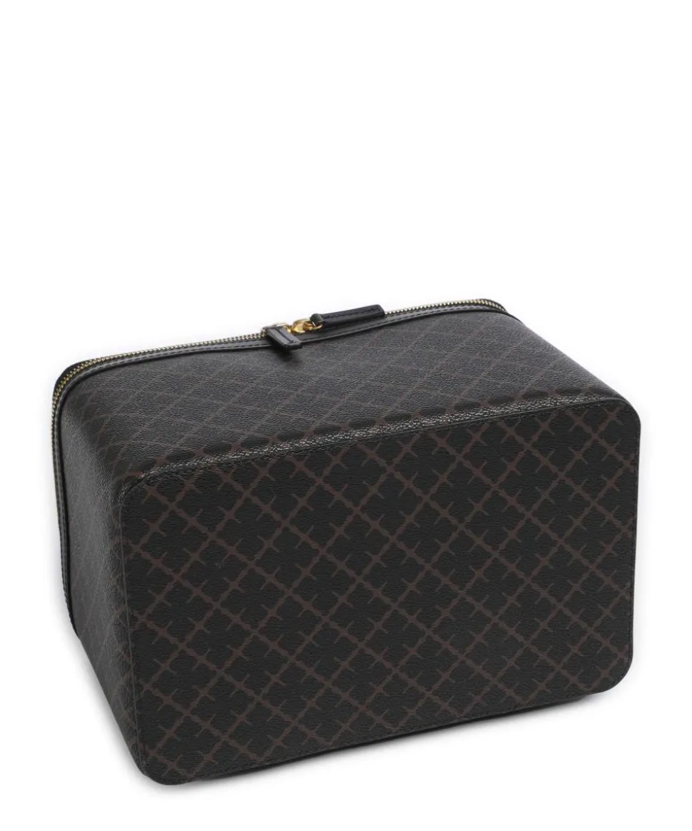 Bae Beauty Kulturbeutel schwarz/braun 27 cm