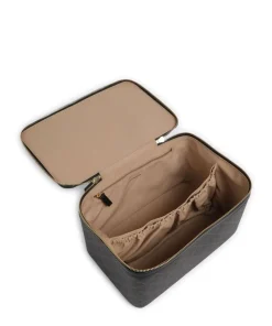 Bae Beauty Kulturbeutel schwarz/braun 27 cm