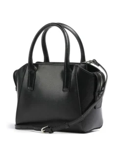 Baelini Handtasche fein genarbtes Leder schwarz