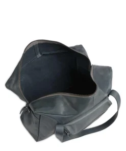 Bague M Shopper fein genarbtes Rindsleder blaugrau