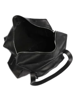 Bague M Shopper fein genarbtes Rindsleder schwarz