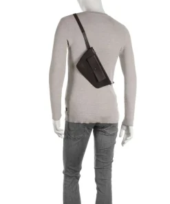 Bague M Slingbag Rindsleder dunkelbraun