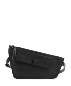 Bague M Slingbag Rindsleder schwarz