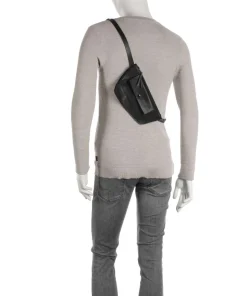 Bague M Slingbag Rindsleder schwarz