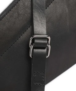 Bague M Slingbag Rindsleder schwarz