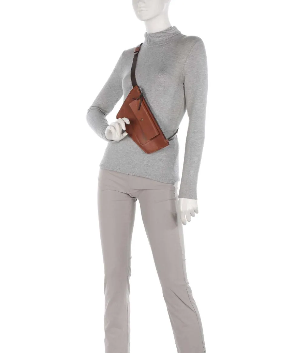 Bague M Slingbag Rindsleder cognac