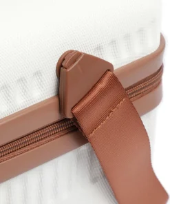 Bali Kosmetikkoffer weiß/braun 36 cm