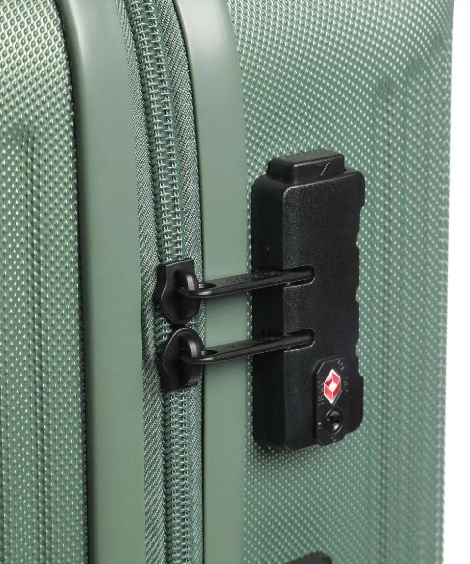 Bali 4-Rollen Trolley grün 67 cm