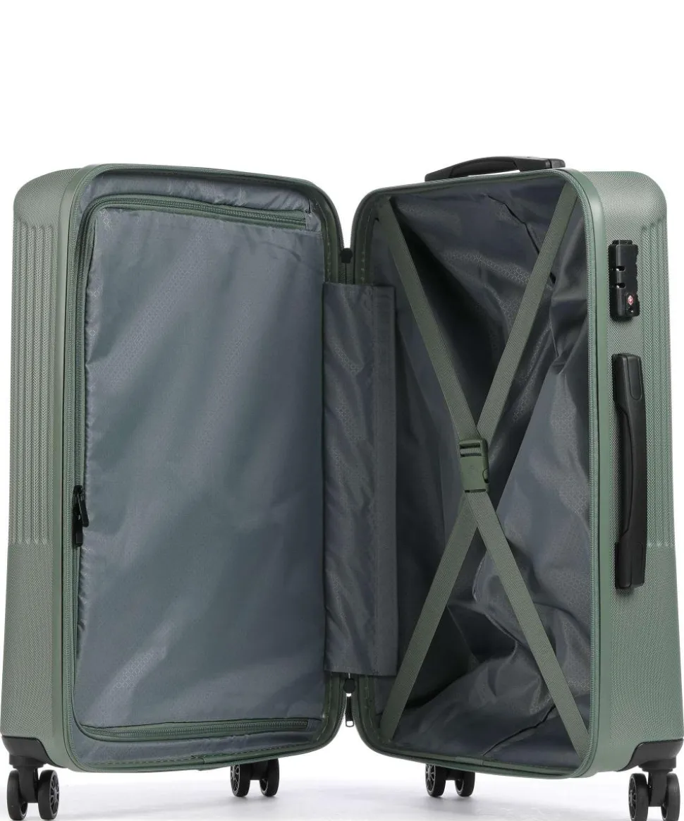 Bali 4-Rollen Trolley grün 67 cm