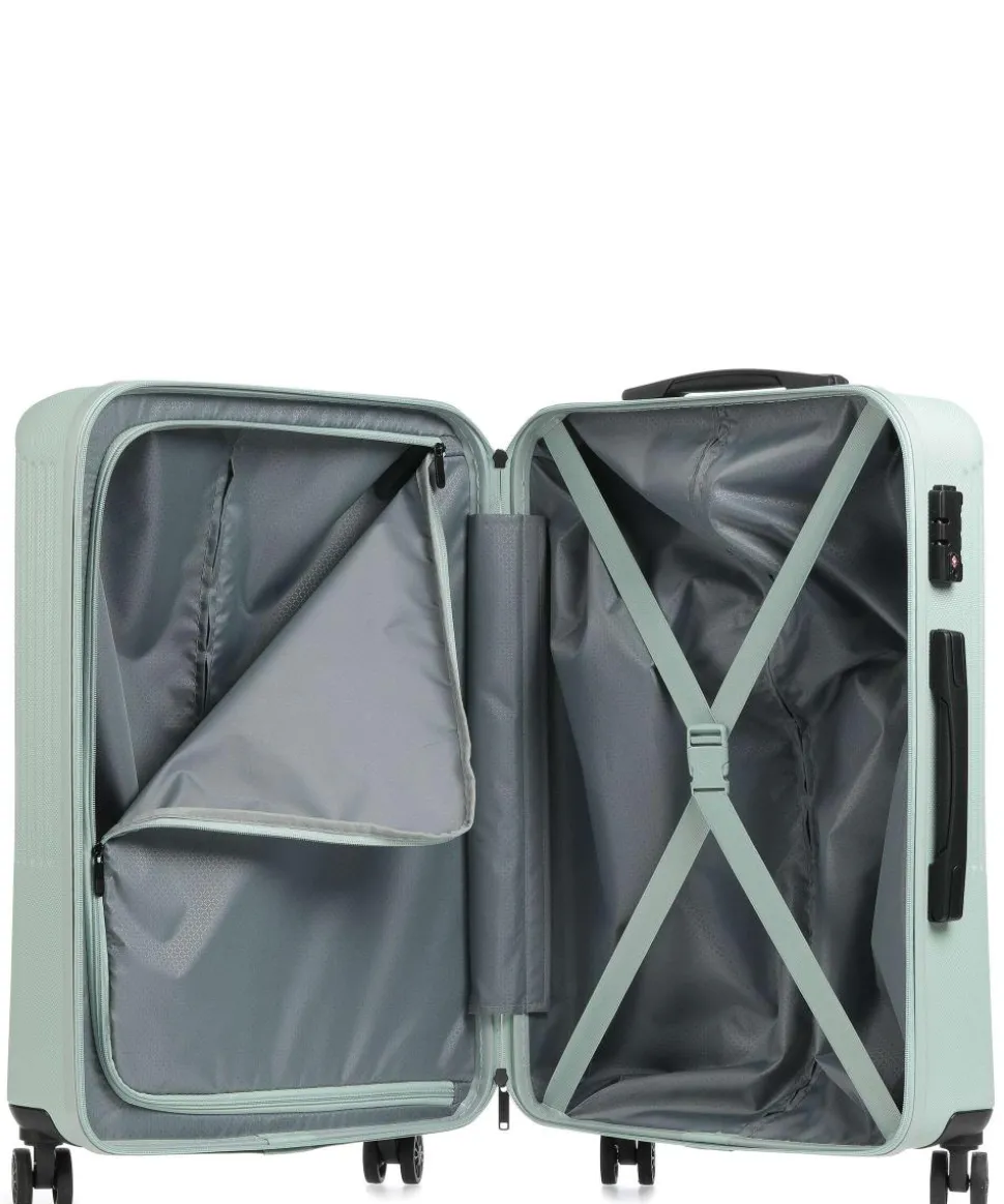 Bali 4-Rollen Trolley mintgrün 77 cm