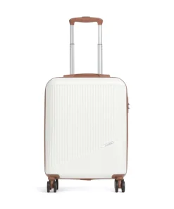 Bali 4-Rollen Trolley weiß 55 cm