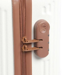 Bali 4-Rollen Trolley weiß 55 cm