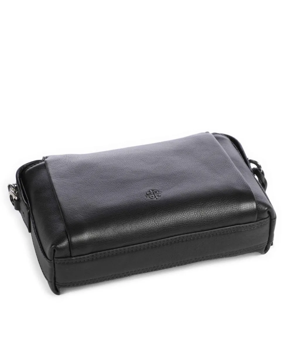 Bali Umhängetasche weiches Rindsleder schwarz