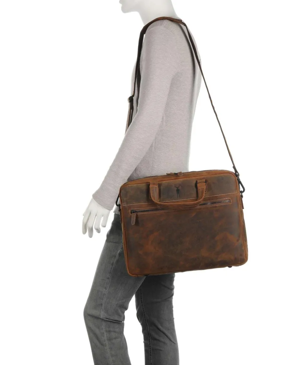 Baltimore 8 Aktentasche 14″ Leder cognac