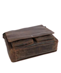 Baltimore 6 Aktentasche Leder cognac