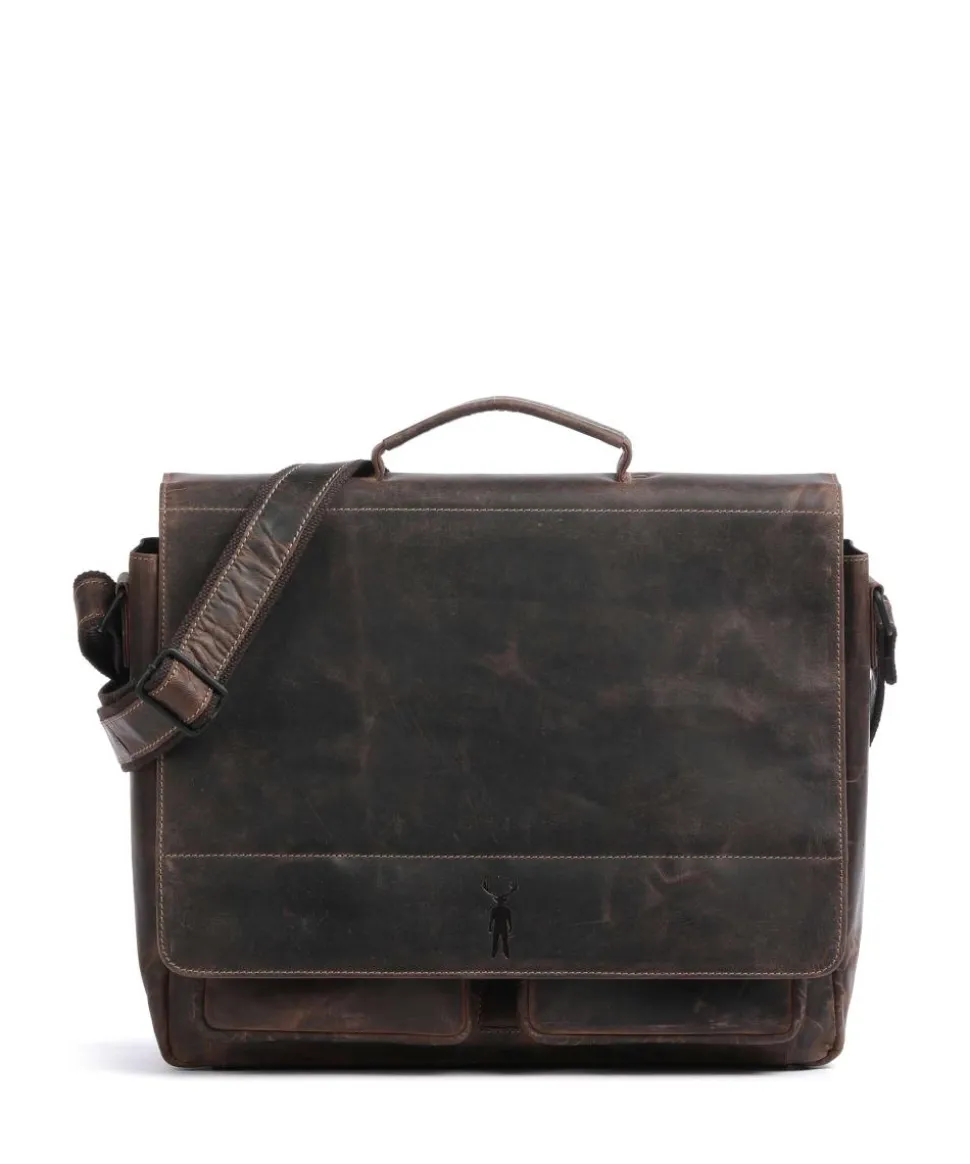 Baltimore 6 Aktentasche Leder dunkelbraun