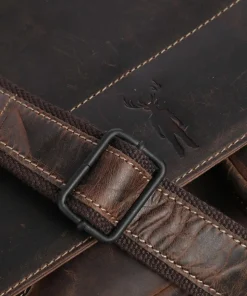 Baltimore 6 Aktentasche Leder dunkelbraun