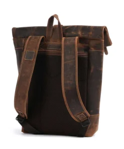 Baltimore 15 Laptop-Rucksack 14″ Leder cognac