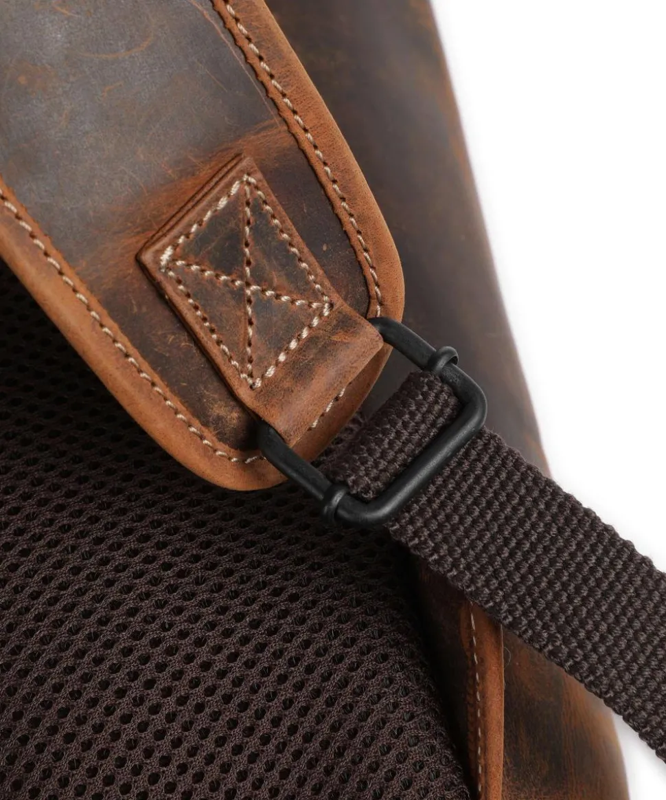 Baltimore 15 Laptop-Rucksack 14″ Leder cognac