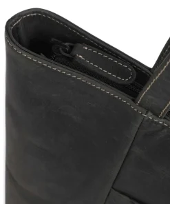 Baltimore 18 Shopper fein genarbtes Leder anthrazit
