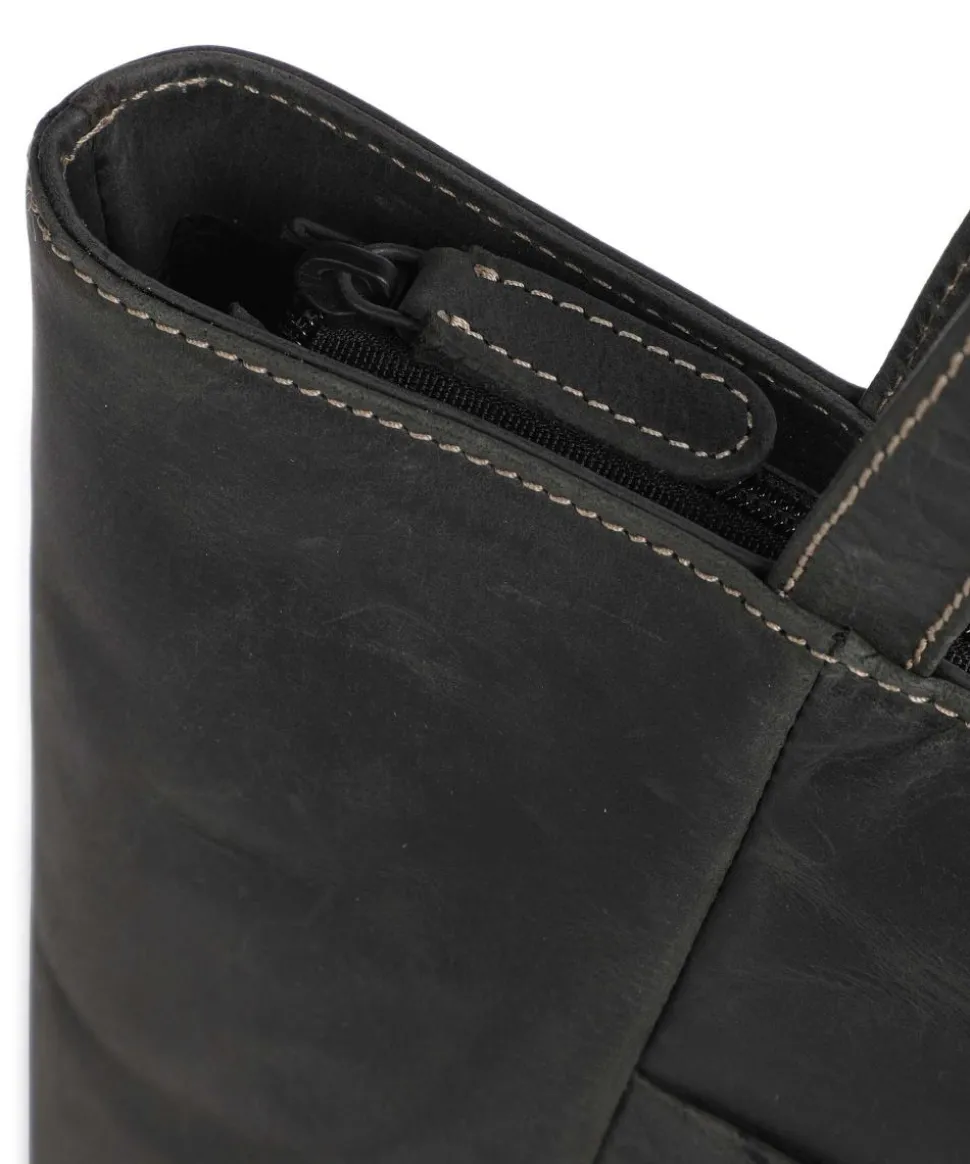 Baltimore 18 Shopper fein genarbtes Leder anthrazit