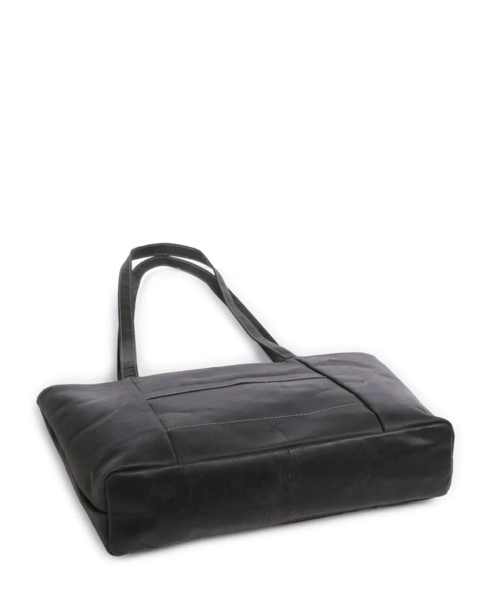 Baltimore 18 Shopper fein genarbtes Leder anthrazit