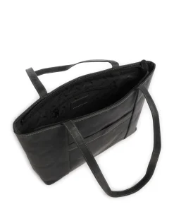 Baltimore 18 Shopper fein genarbtes Leder anthrazit