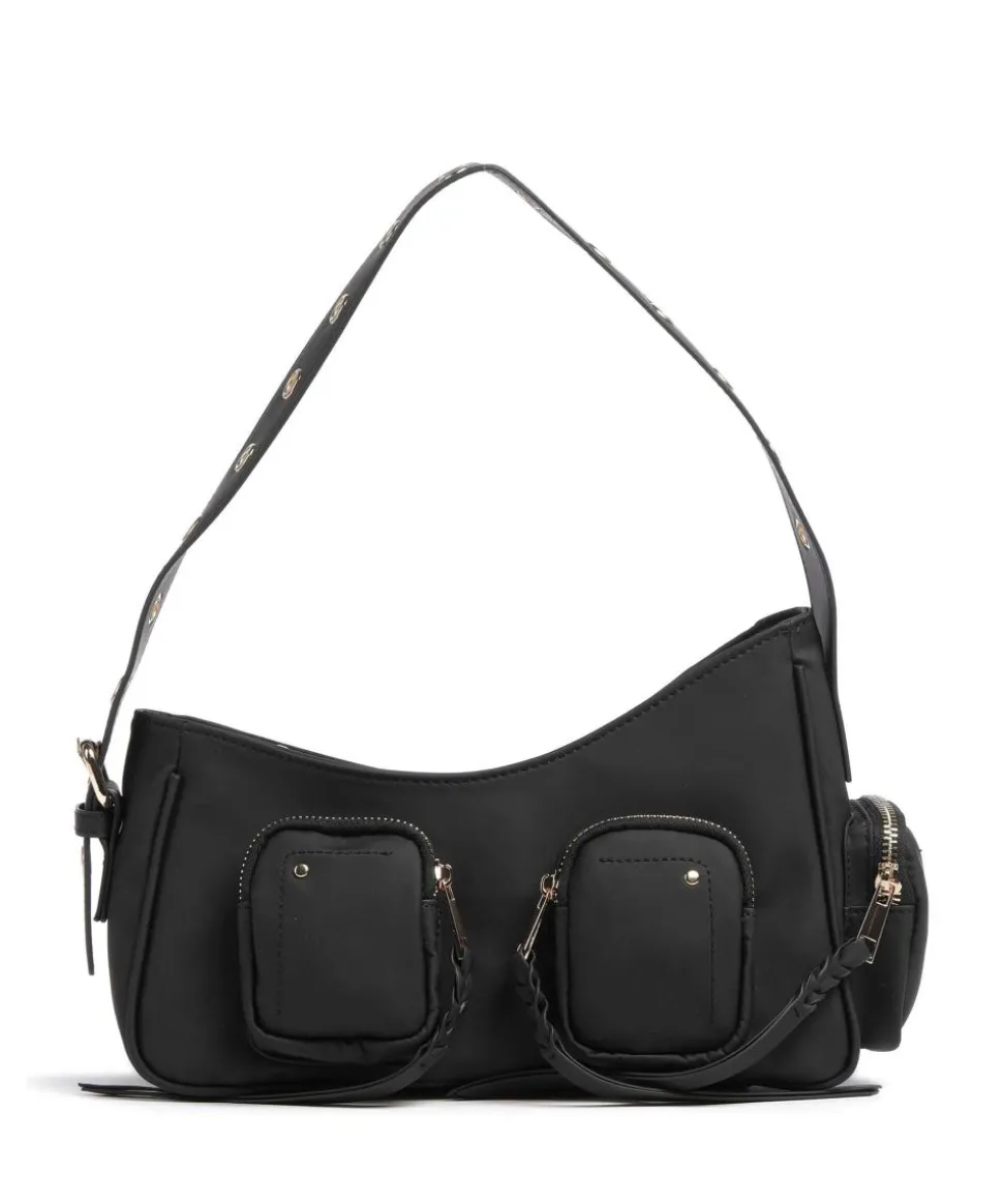 Bamboo Jennifer Schultertasche Lederimitat schwarz